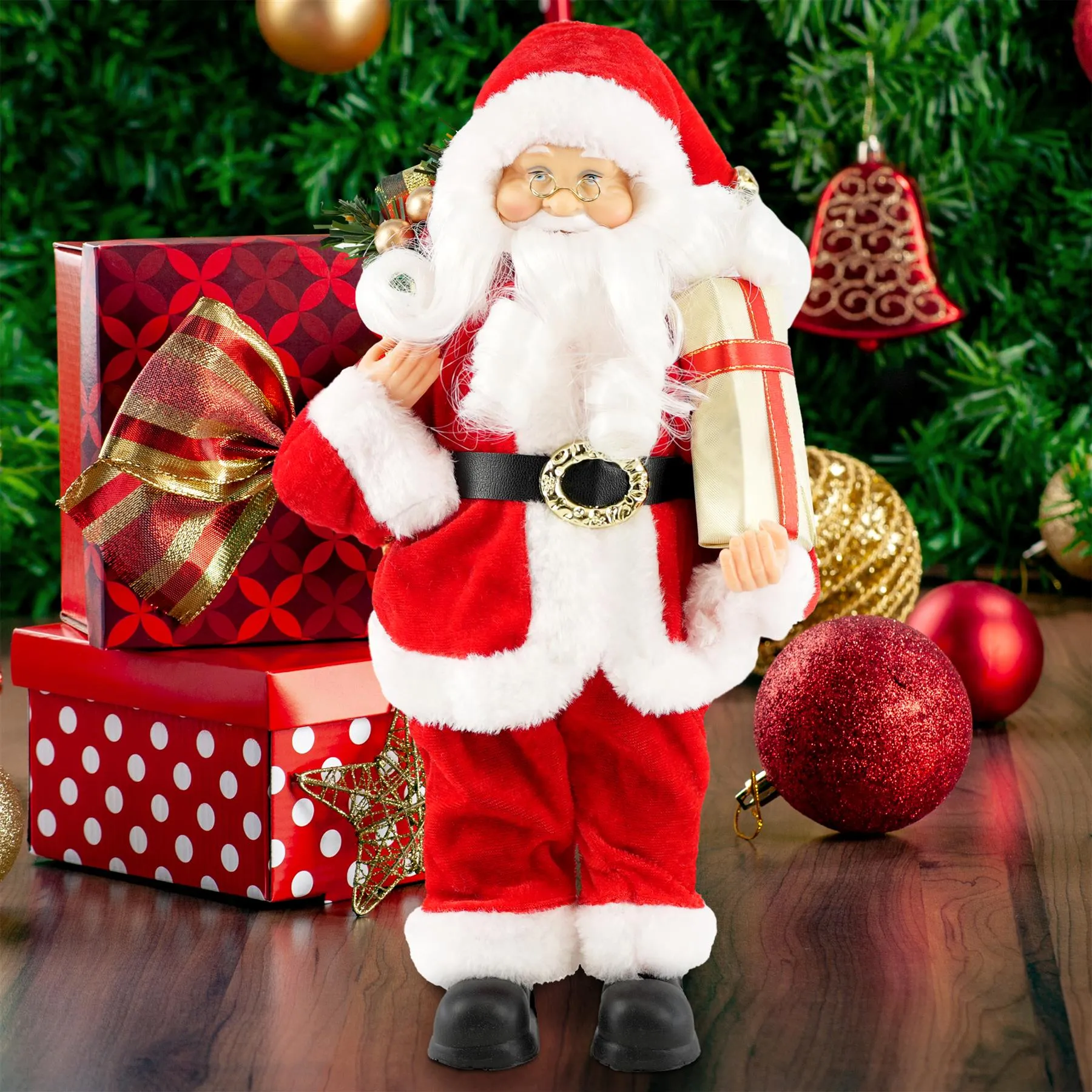 12" Santa Claus Figure