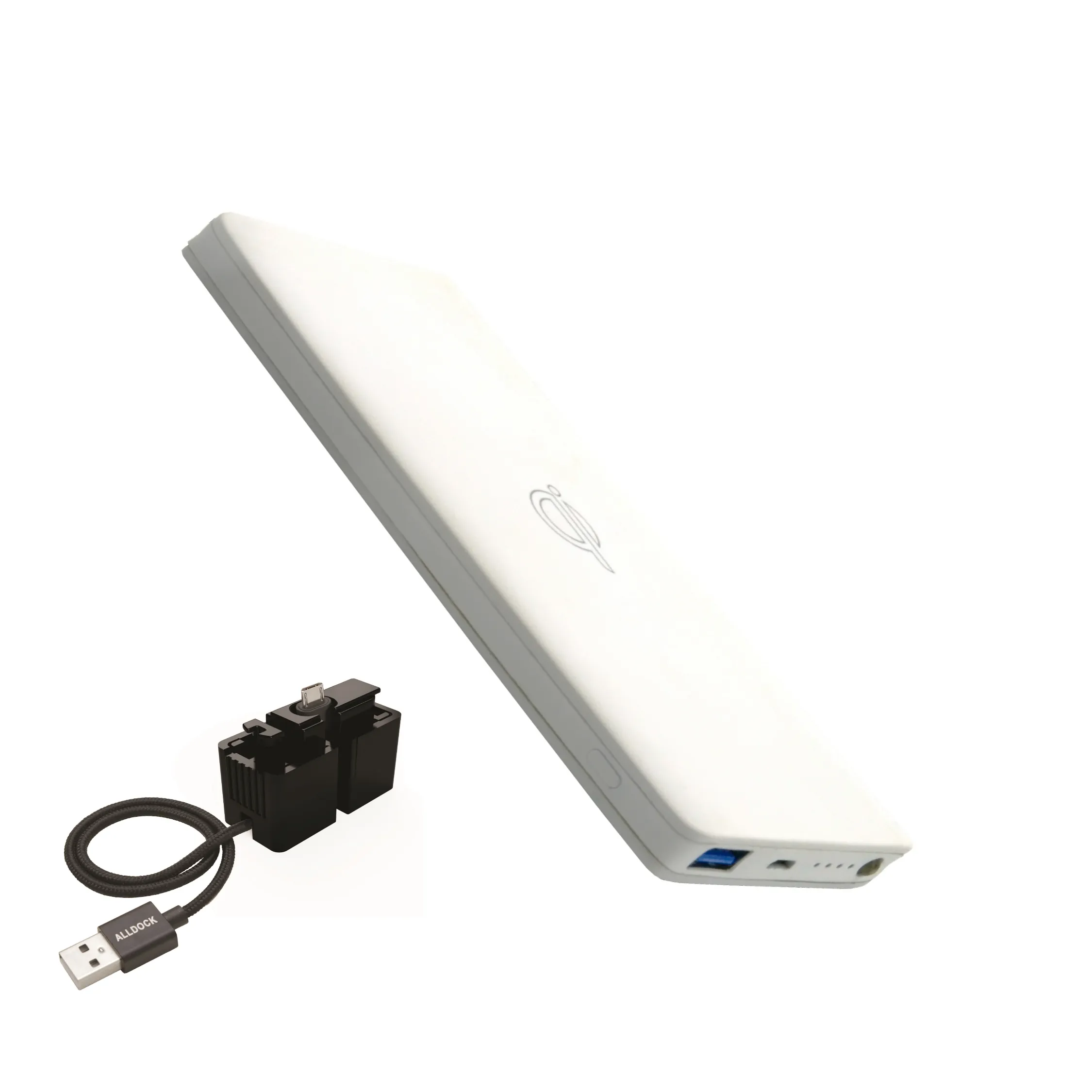 ALLDOCK Wireless Powerbank To-Go White