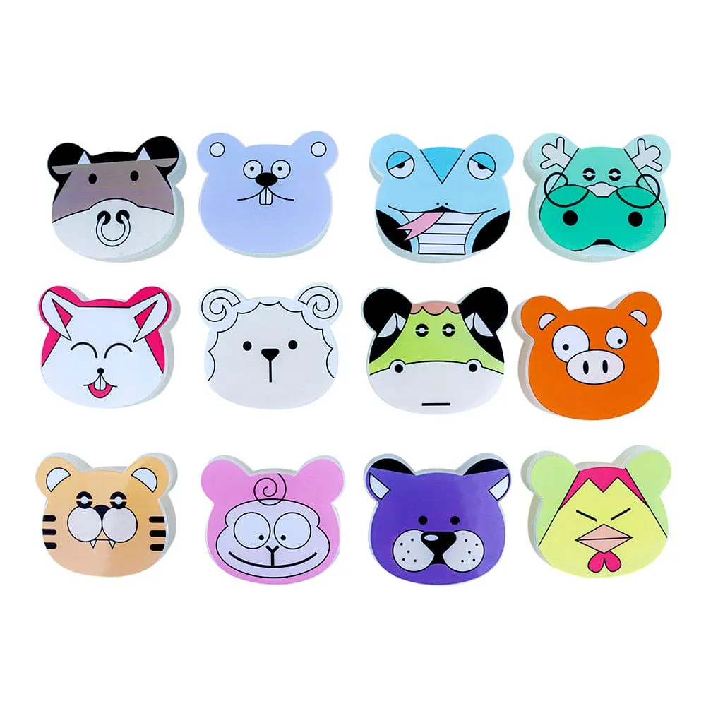 Animal Face Multicolour 2 Pk Mini Storage Box