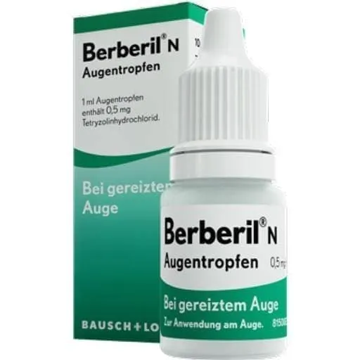 BERBERIL N Tetryzoline hydrochloride eye drops