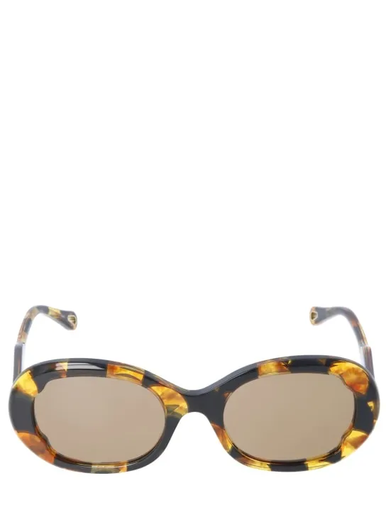 Chloé   Honoré round bio-acetate sunglasses 