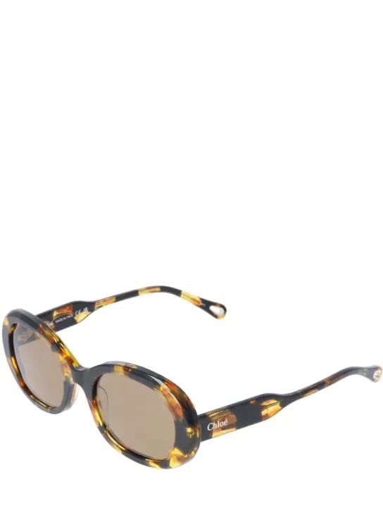 Chloé   Honoré round bio-acetate sunglasses 