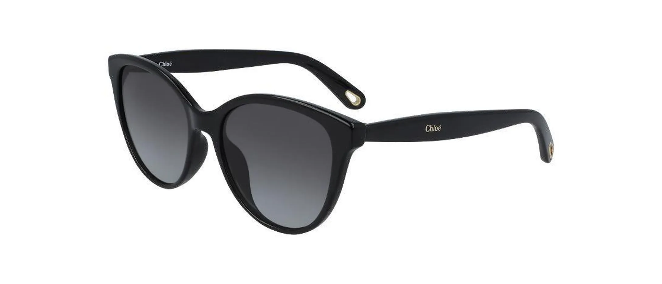 Chloe Grey Round Ladies Sunglasses, 100% Uv Protection