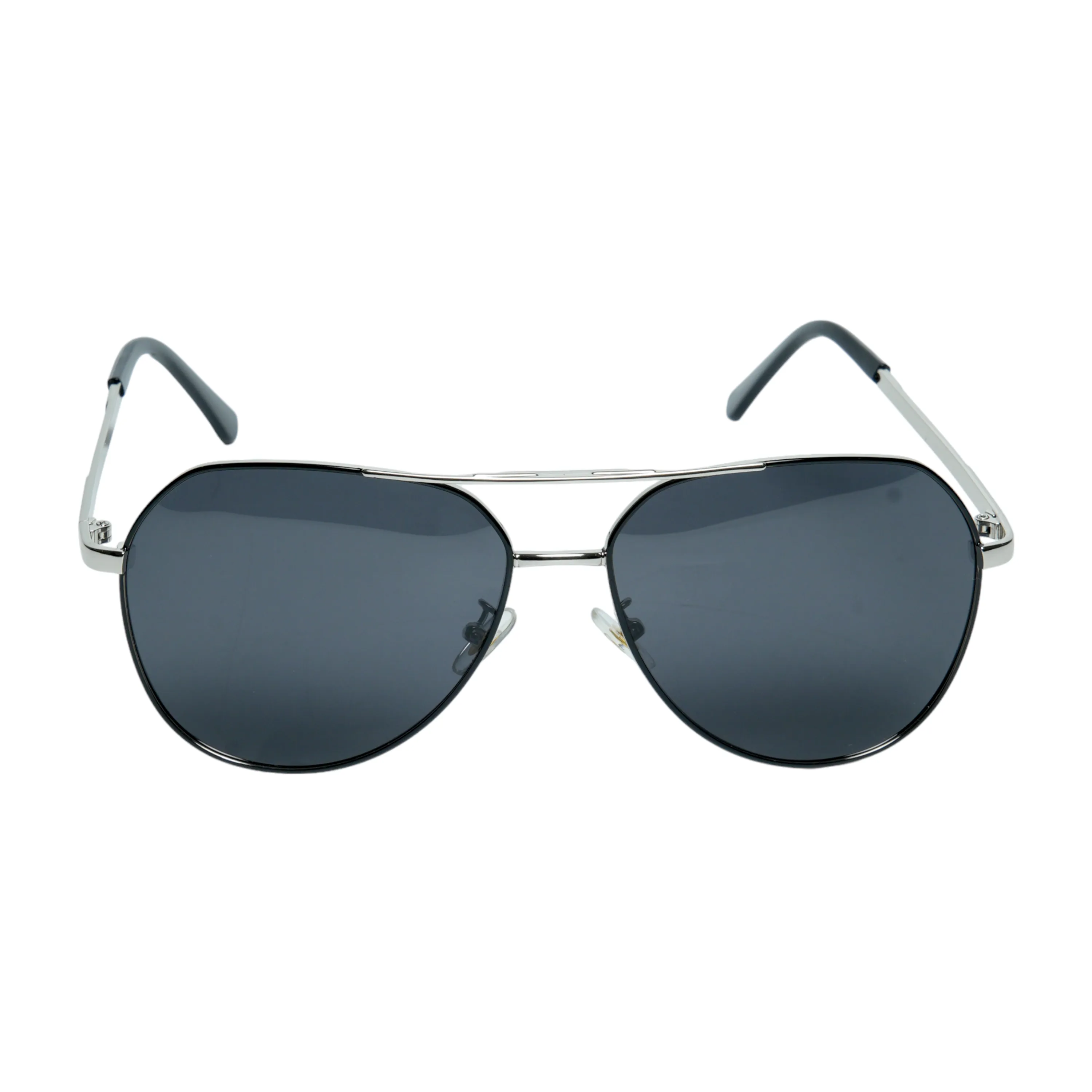 Chokore Classic Double Bridge Aviator Sunglasses (Black)