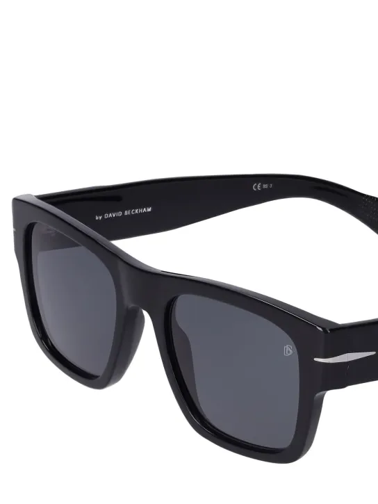 DB Eyewear by David Beckham   DB bold squared acetate sunglasses 