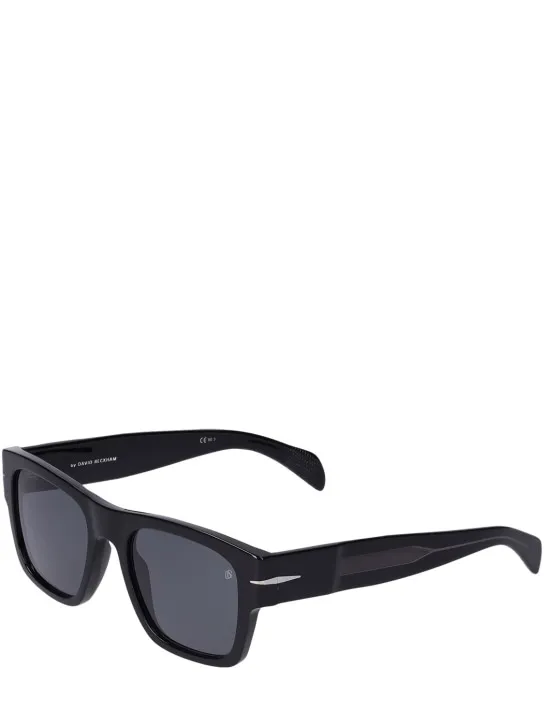 DB Eyewear by David Beckham   DB bold squared acetate sunglasses 