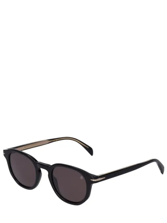 DB Eyewear by David Beckham   DB round acetate sunglasses 