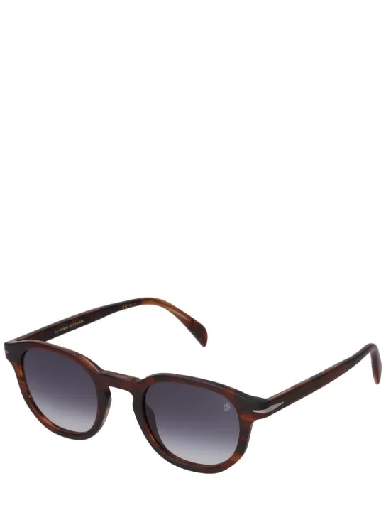 DB Eyewear by David Beckham   DB round acetate sunglasses 