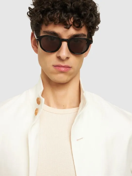 DB Eyewear by David Beckham   DB round acetate sunglasses 