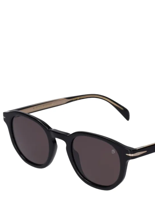 DB Eyewear by David Beckham   DB round acetate sunglasses 