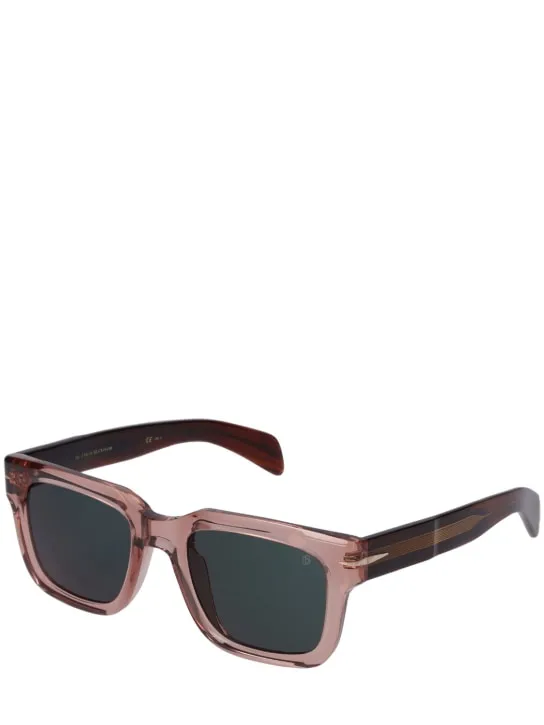 DB Eyewear by David Beckham   DB squared acetate sunglasses 