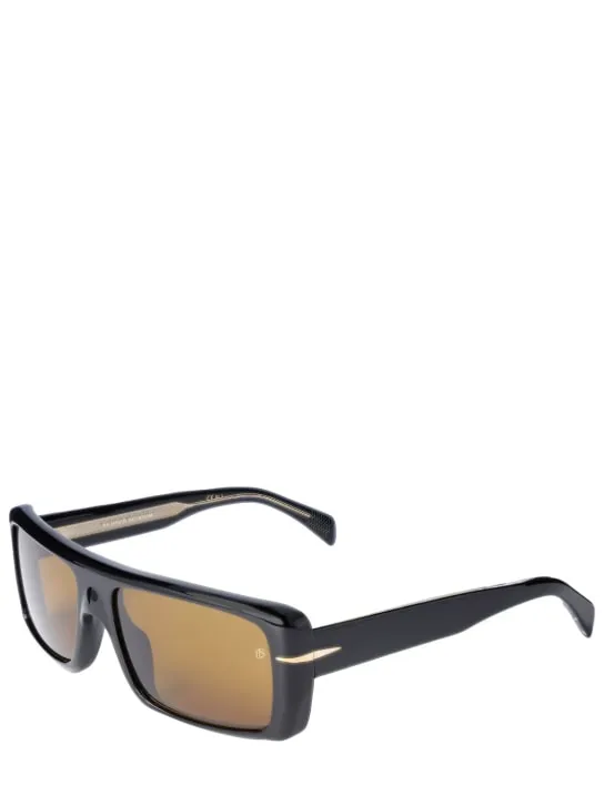 DB Eyewear by David Beckham   DB squared acetate sunglasses 