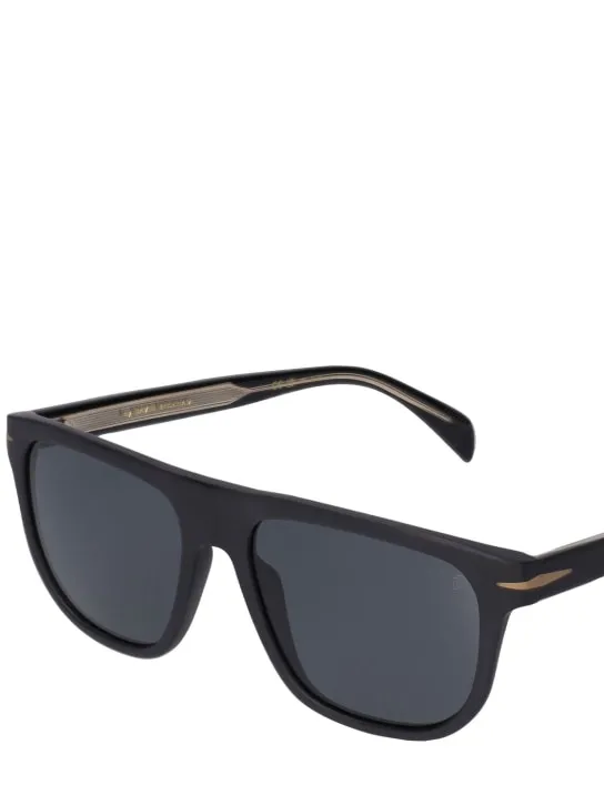 DB Eyewear by David Beckham   DB squared acetate sunglasses 