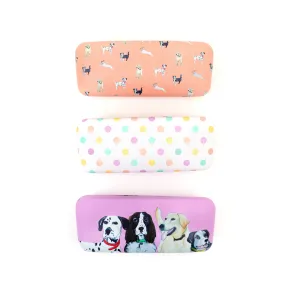 Dog Print Glasses Case (Assorted)