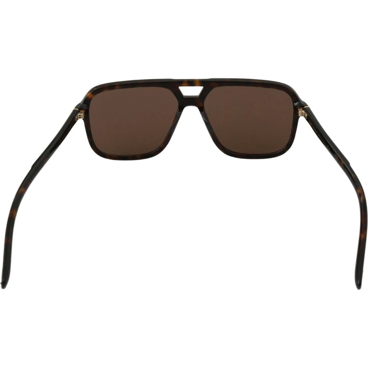 Dolce & Gabbana Elegant Brown Patterned Men's Sunglasses