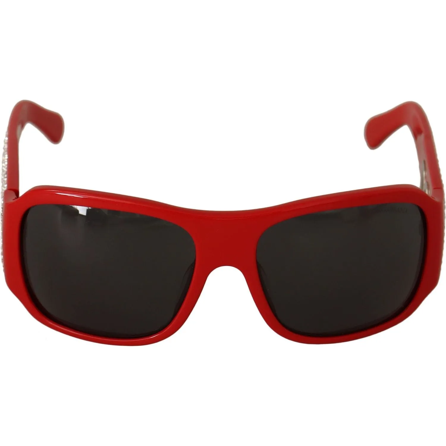 Dolce & Gabbana Swarovski Stone Embellished Red Sunglasses