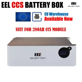 EEL 48V 16S Battery DIY CCS Module Box Kits with Bluetooth BMS Home Energy Storage ESS Type EU Stock