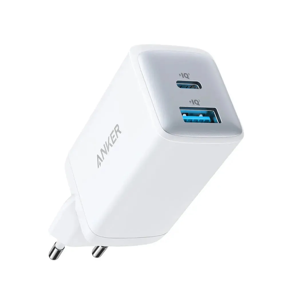 [Eu Plug, 2Pin] Anker Charger 725 Powerport 65W USB C Charger A2325