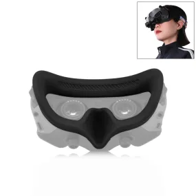 For DJI Avata Goggles 2 PULUZ Flying Eye Mask Silicone Protective Case(Black)