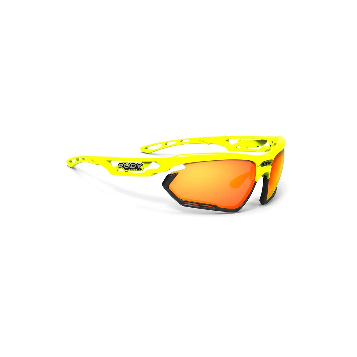 Fotonyk Rudy Project Yellow Fluor Orange Mirror Glasses