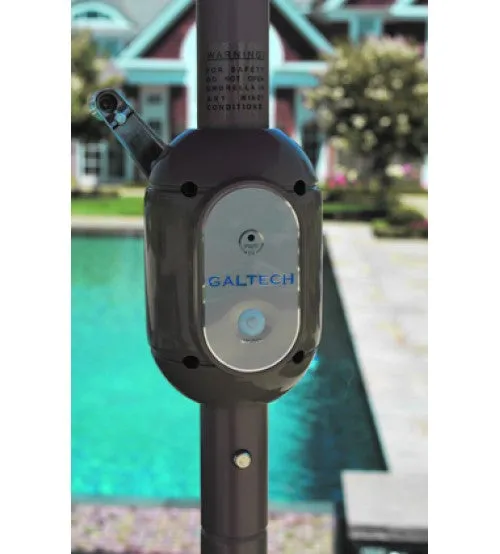 Galtech 936 - 9 FT Auto Tilt Patio Umbrella W/ L.E.D. Lights