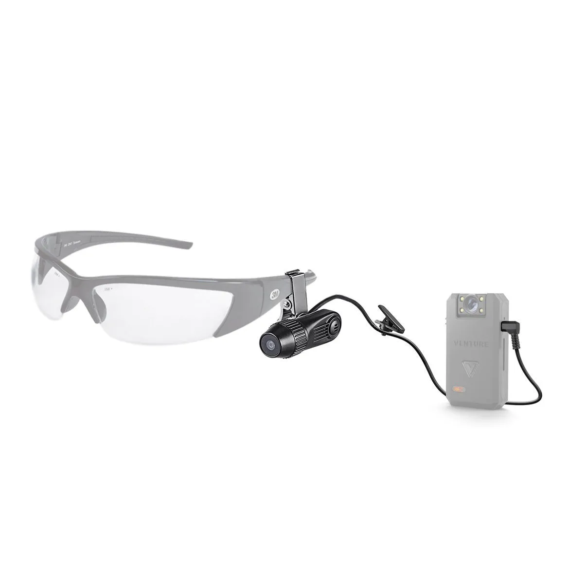 Genuine Eye Vision Point of View Clip on Glasses Camera Attachment for VENTURE Camera