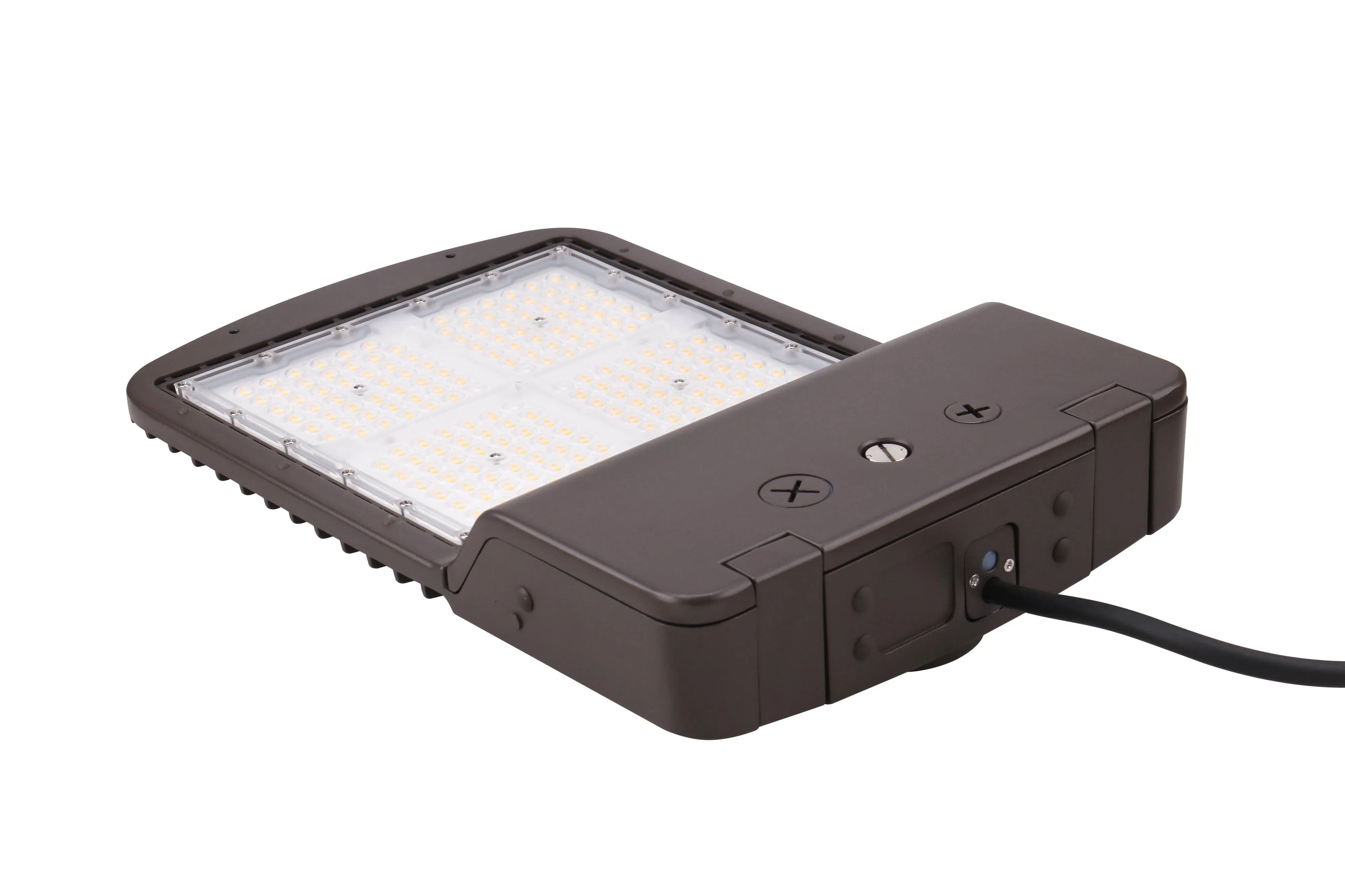 LED Area Light, 150W, 4000K, Type 3 Lens, 120-277V, Dimming, Bronze