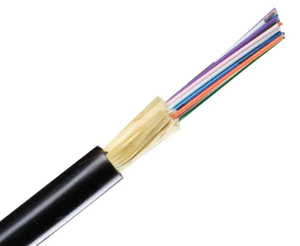 Military Tight Buffer Distribution Polyurethane Fiber Optic Cable, Single Mode, Outdoor Tactical