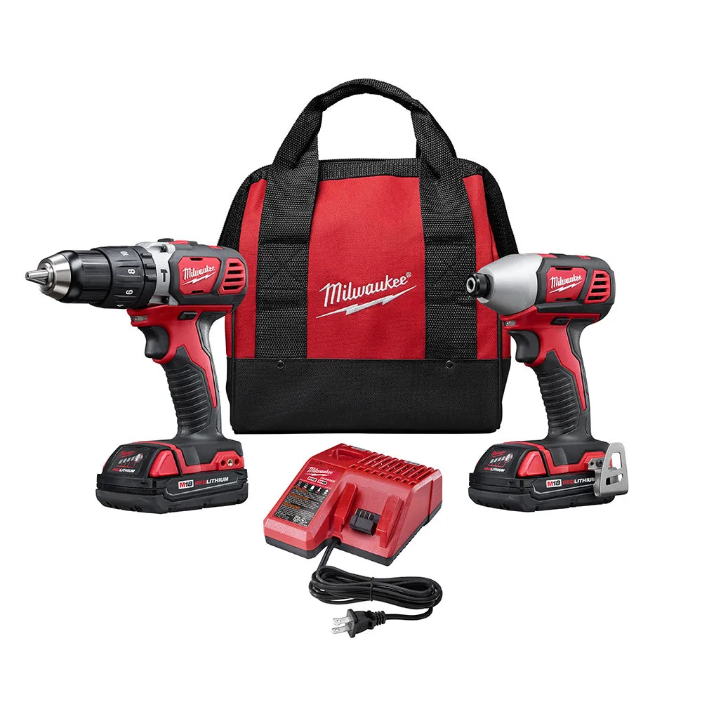 Milwaukee 2697-22CT M18 Cordless Lithium-Ion 2-Tool Combo Kit