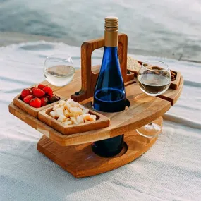 Portable Outdoor Picnic Folding Serving Tray