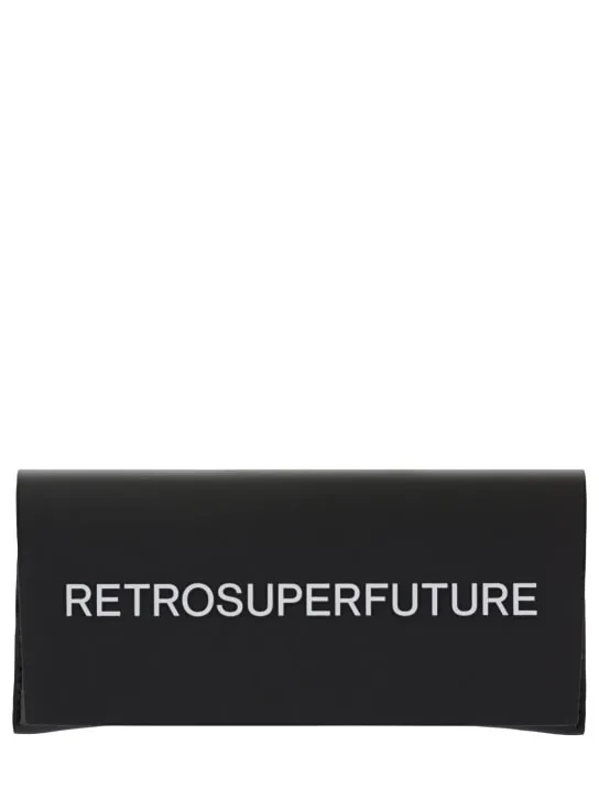 Retrosuperfuture   Colpo black squared acetate sunglasses 