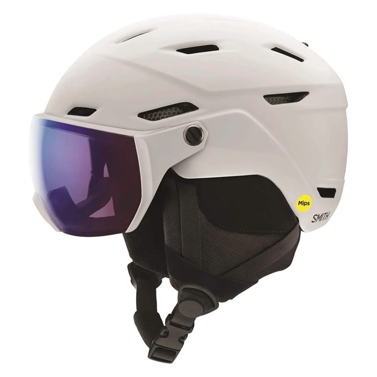 Smith Survey MIPS Helmet Matte White/ChromaPop Photochromic Rose Flash