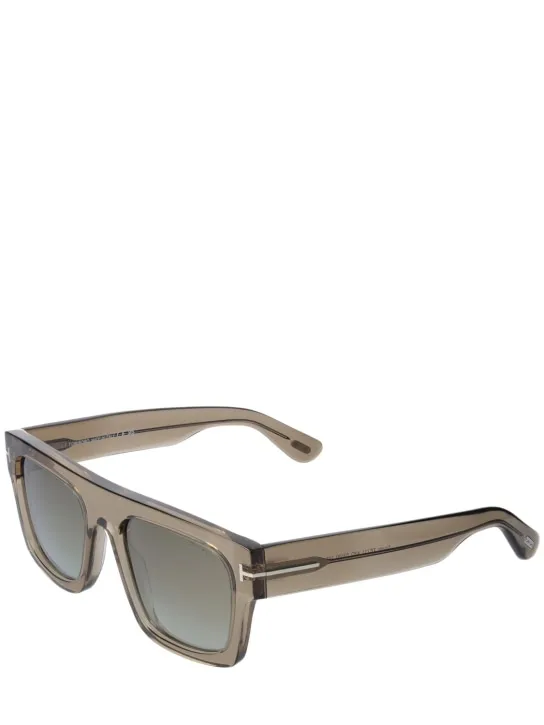 Tom Ford   Fausto squared acetate sunglasses 