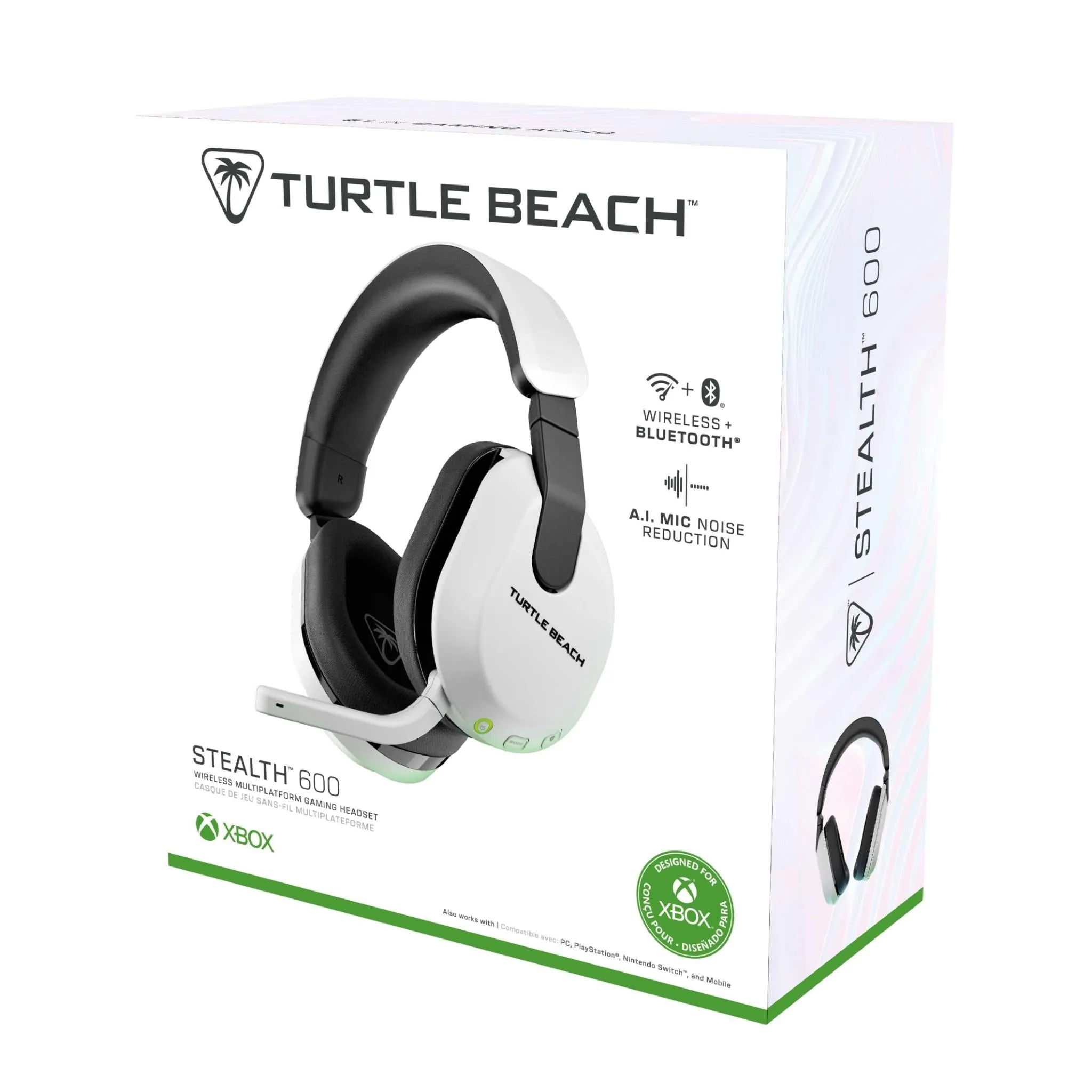 Turtle Beach Stealth 600 Wireless Gaming Headset for Xbox (White)